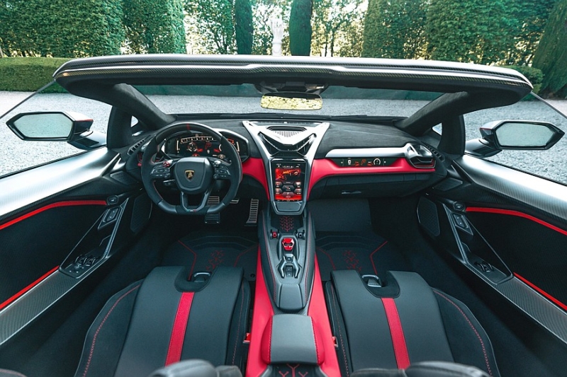 Lamborghini Fenomeno Roadster: космическая цена, ревущий V12 и никакой защиты от дождя