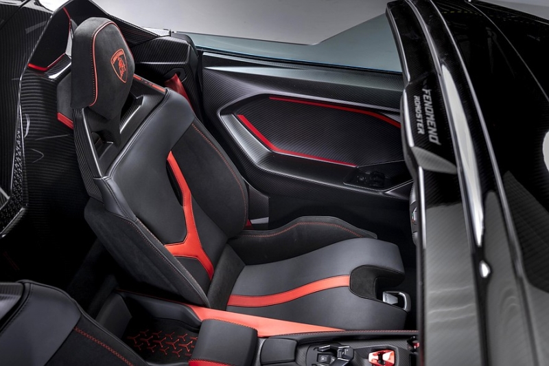 Lamborghini Fenomeno Roadster: космическая цена, ревущий V12 и никакой защиты от дождя