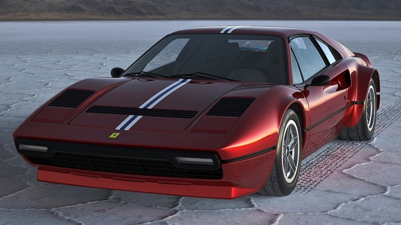 Maturo 308 Stradale: дорожный рестомод в раллийном стиле на базе Ferrari 308 GTB