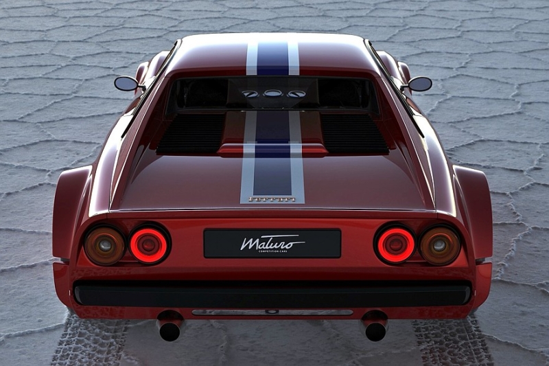 Maturo 308 Stradale: дорожный рестомод в раллийном стиле на базе Ferrari 308 GTB