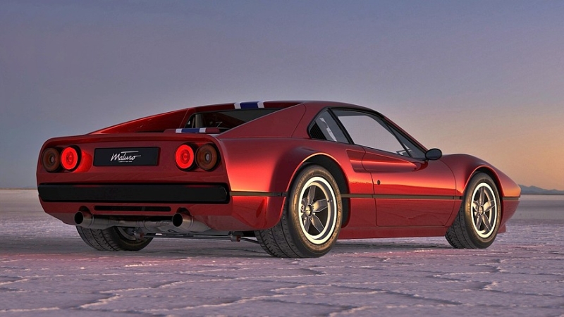 Maturo 308 Stradale: дорожный рестомод в раллийном стиле на базе Ferrari 308 GTB