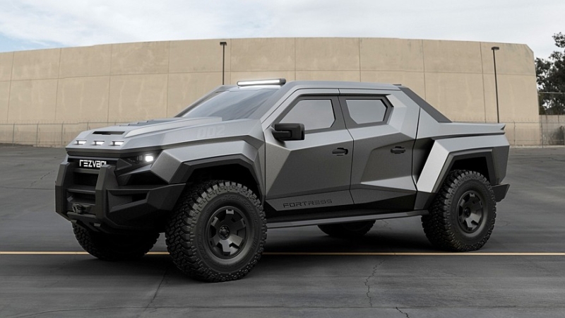 Мой Ford &mdash; моя крепость: представлен пикап Rezvani Fortress на базе Ford F-150 Raptor