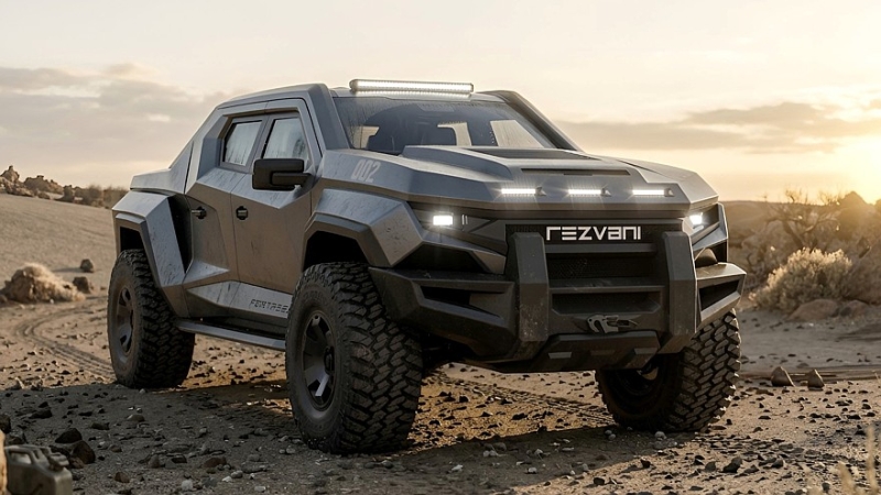 Мой Ford &mdash; моя крепость: представлен пикап Rezvani Fortress на базе Ford F-150 Raptor