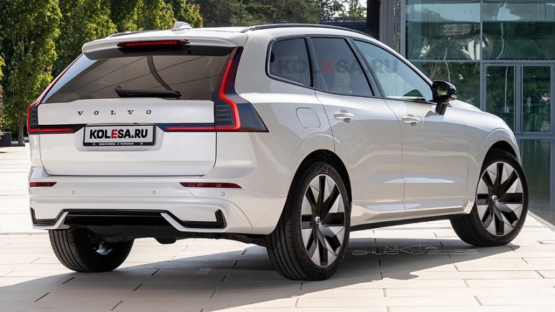 Новый рестайлинг Volvo XC60: первые изображения
