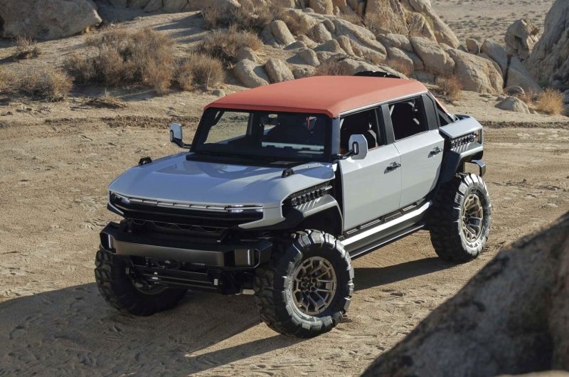 Представлен GMC Hummer X — потенциальный конкурент Ford Bronco и Jeep Wrangler