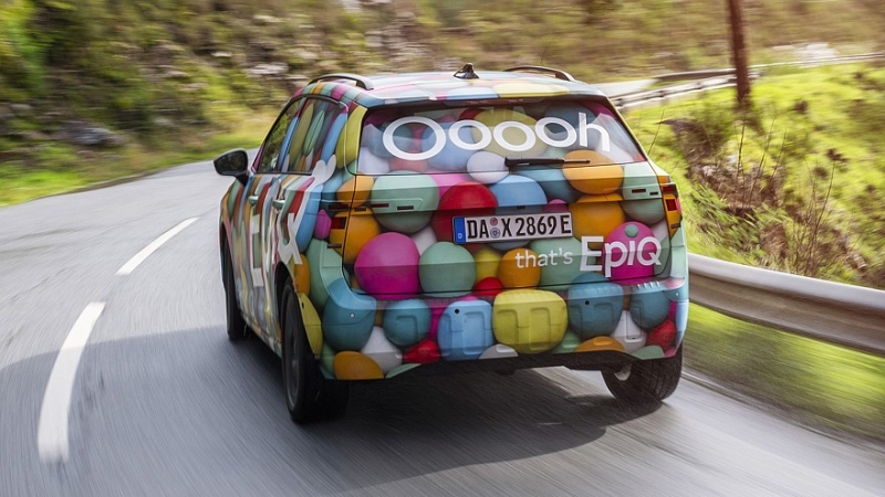 Skoda показала интерьер нового кроссовера Epiq на первых эскизах