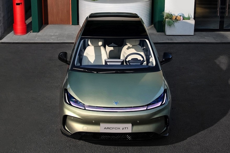 Дешёвый компакт Arcfox T1 от BAIC обновлён менее чем через год после запуска