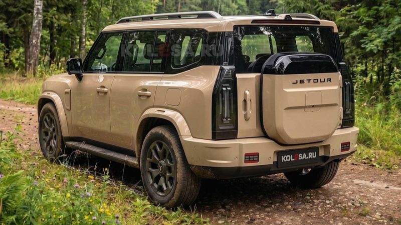 Обновлённый Jetour T2: первые изображения