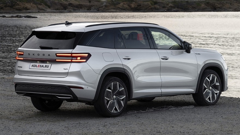 Обновлённый Skoda Kodiaq: первые изображения