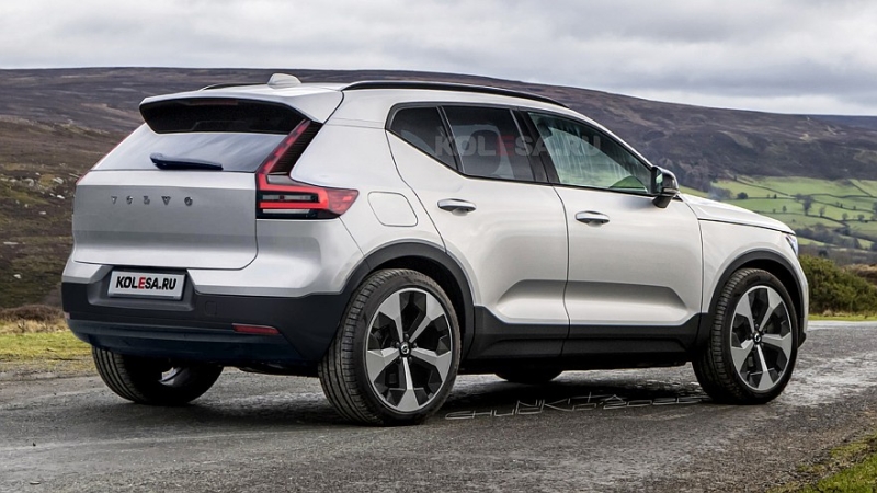 Обновлённый Volvo XC40: первые изображения
