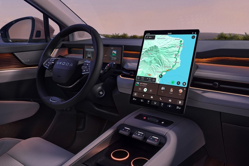 Skoda полностью рассекретила новый флагманский трёхрядный кроссовер Peaq, цены известны