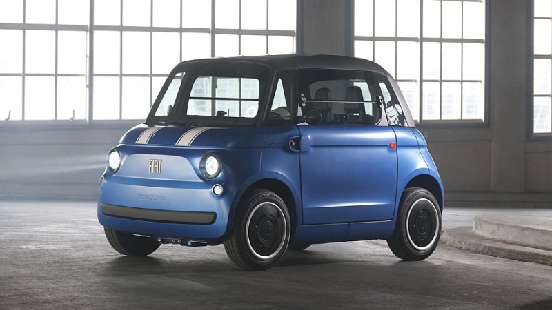 Fiat подготовил спецверсию Topolino Sport и концепт Multiplina
