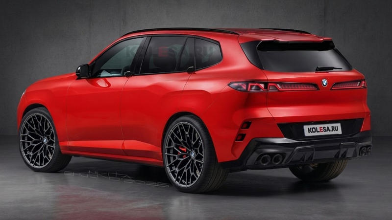 Новый BMW X5 M (G95): первые изображения