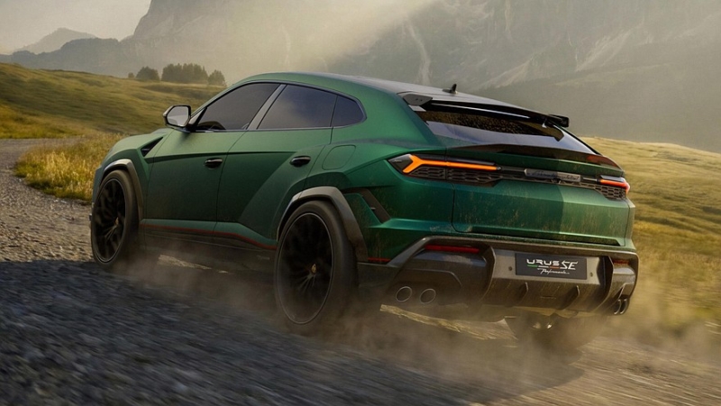 Рассекречен самый мощный серийный кроссовер Lamborghini – Urus SE Performante
