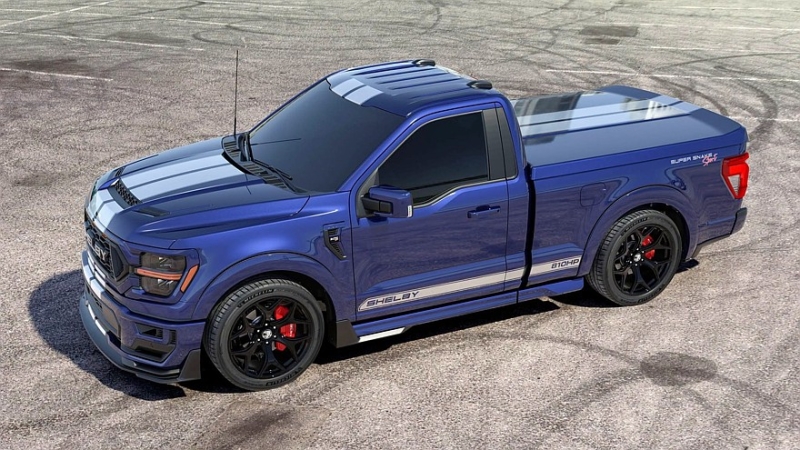 Shelby F-150 Super Snake Sport: ещё один уличный пикап-коротыш с компрессорным V8