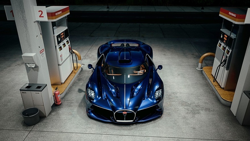 Bugatti Destrier: дорожный &laquo;боевой конь&raquo; на базе трекового суперкара Bugatti Bolide