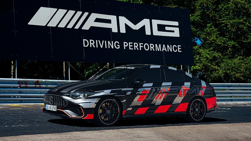 Электрический Mercedes-AMG CLA 45 оказался на Нюрбургринге быстрее бензинового Audi RS 3