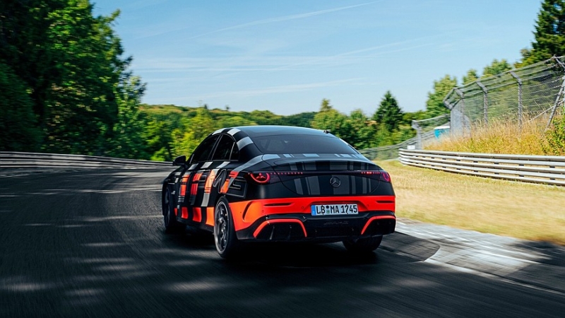 Электрический Mercedes-AMG CLA 45 оказался на Нюрбургринге быстрее бензинового Audi RS 3