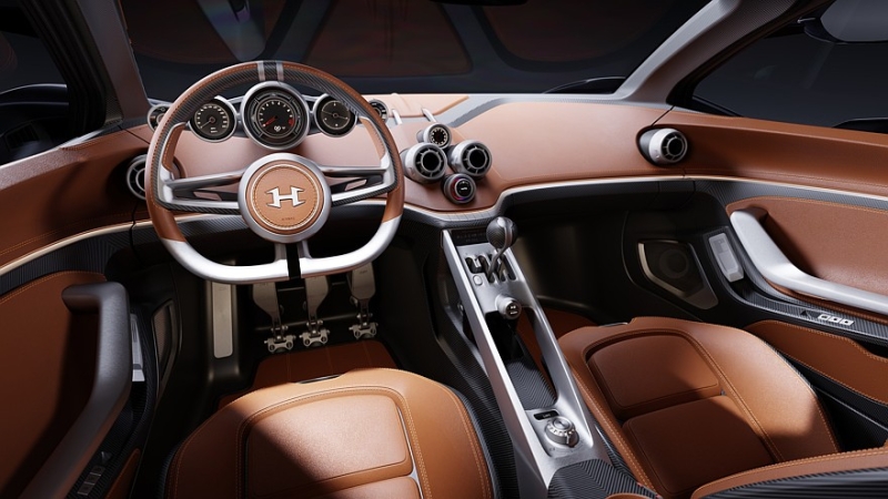 Hennessey Blackbird: аналоговый суперкар в авиационном стиле с атмосферным V8 и МКП