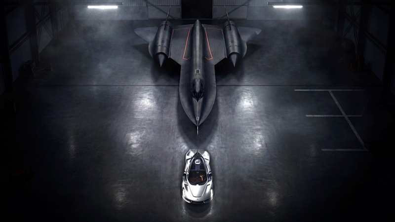 Hennessey Blackbird: аналоговый суперкар в авиационном стиле с атмосферным V8 и МКП