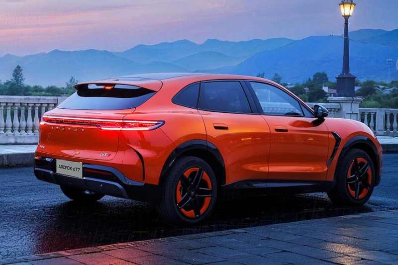 Кроссовер Arcfox Alpha T7 со спортивным имиджем от BAIC: показан интерьер