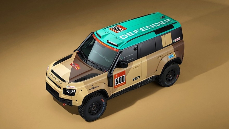 Land Rover готовит экстремальный Defender Dakar с 635-сильным V8 и &laquo;режимом полёта&raquo;