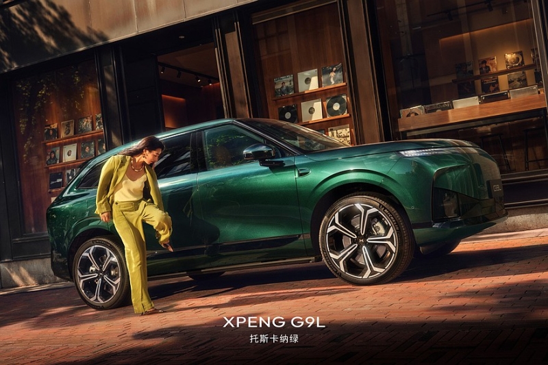 Показан кроссовер Xpeng G9L – младший брат флагманского Xpeng GX