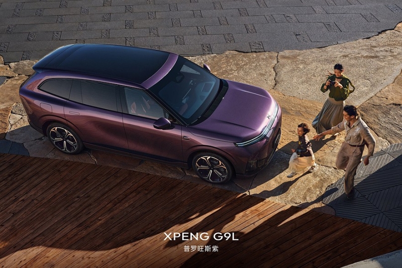 Показан кроссовер Xpeng G9L – младший брат флагманского Xpeng GX