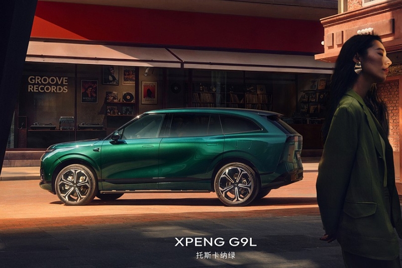 Показан кроссовер Xpeng G9L – младший брат флагманского Xpeng GX