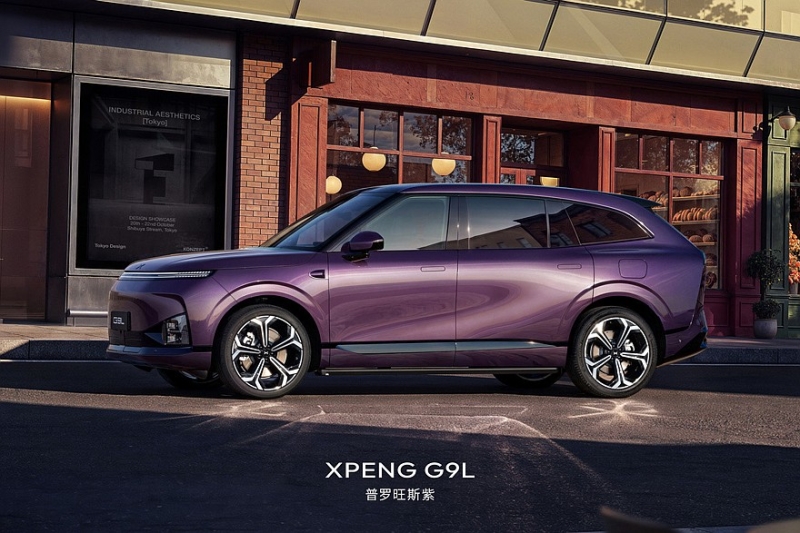 Показан кроссовер Xpeng G9L – младший брат флагманского Xpeng GX