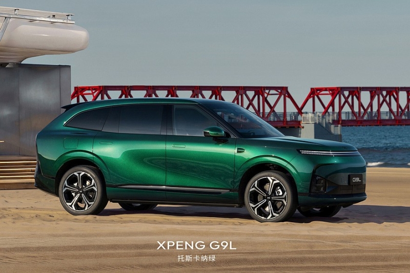 Показан кроссовер Xpeng G9L – младший брат флагманского Xpeng GX