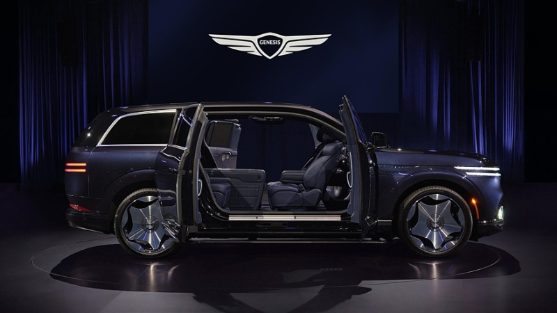 Рассекречен роскошный флагманский кроссовер Genesis GV90