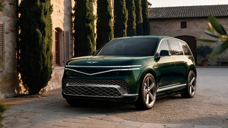 Рассекречен роскошный флагманский кроссовер Genesis GV90