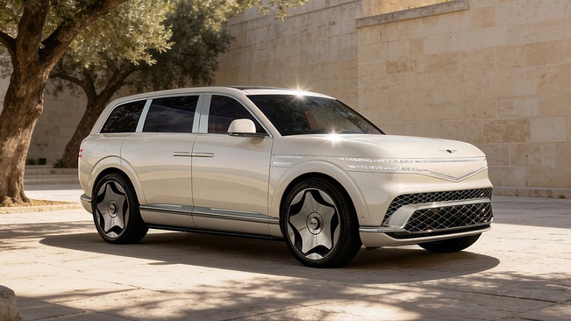 Рассекречен роскошный флагманский кроссовер Genesis GV90