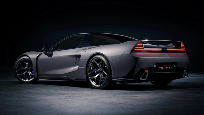 Рестомод JAS Tensei на базе Honda NSX показал салон в ожидании скорой премьеры