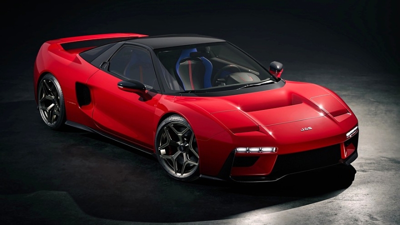 Рестомод JAS Tensei на базе Honda NSX показал салон в ожидании скорой премьеры