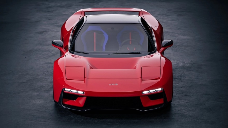 Рестомод JAS Tensei на базе Honda NSX показал салон в ожидании скорой премьеры