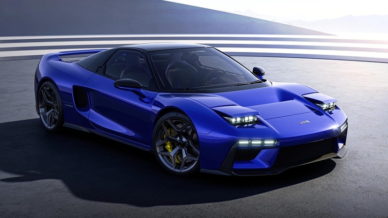 Рестомод JAS Tensei на базе Honda NSX показал салон в ожидании скорой премьеры