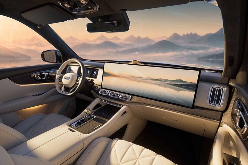 Флагманский кроссовер Geely Monjaro Plus: больше официальных изображений