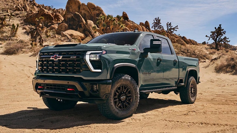 GM анонсировал новый турбодизель V8 Duramax для Chevrolet Silverado HD и GMC Sierra HD