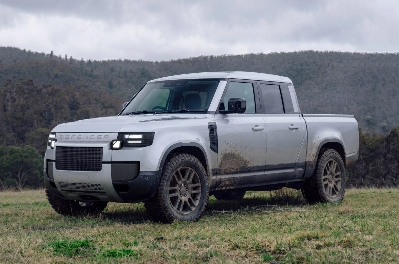Новый пикап Land Rover Defender: первые изображения