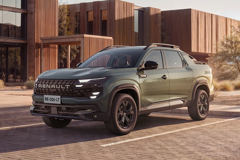 Пикап Renault Niagara для небогатых рынков: пока без «зелени», есть полный привод