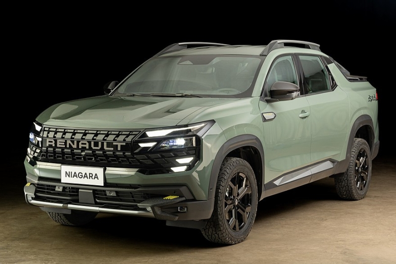 Пикап Renault Niagara для небогатых рынков: пока без «зелени», есть полный привод