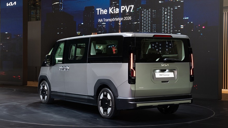 Рассекречен Kia PV7, который поборется за покупателей с Ford E-Transit Custom