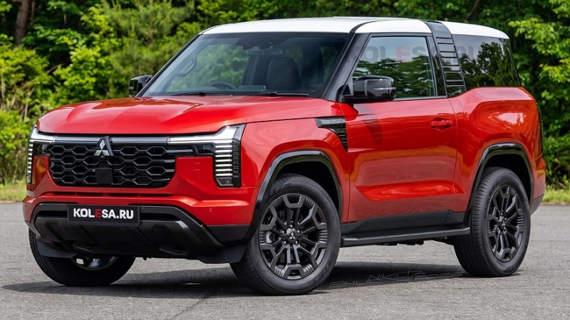 Трёхдверный Mitsubishi Pajero нового поколения: каким он может быть