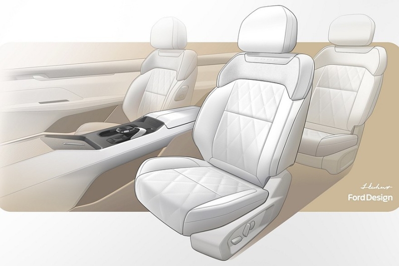 Обновлённый кроссовер Ford Edge L анонсирован официально, скоро премьера