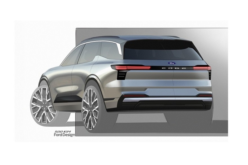 Обновлённый кроссовер Ford Edge L анонсирован официально, скоро премьера