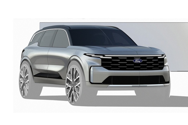 Обновлённый кроссовер Ford Edge L анонсирован официально, скоро премьера
