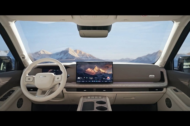 Большой кроссовер Haval Great Wall H10: показан интерьер