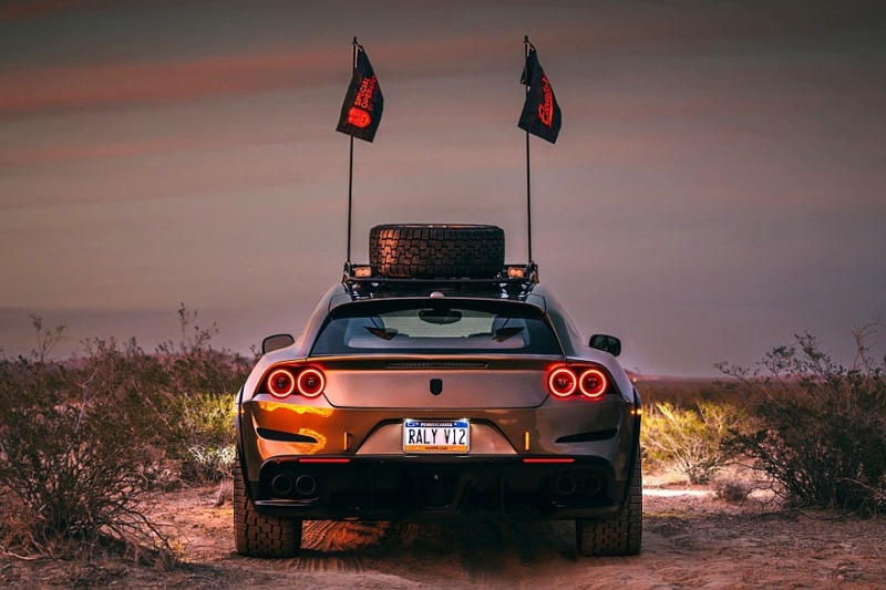 GlasWerks DMV Elevato: кроссовер-рестомод на базе шутинг-брейка Ferrari GTC4Lusso